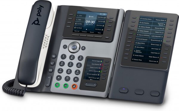 POLY Edge E450 IP Phone and PoE-enabled - Image 3
