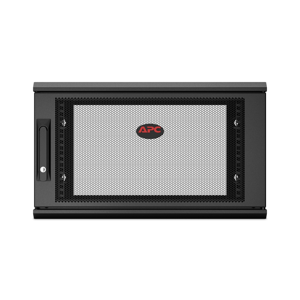 APC NetShelter WX AR106SH6, 6U, 19inch patch cabinet, Wall mounting, Pre-assembled, 600mm deep - Image 3