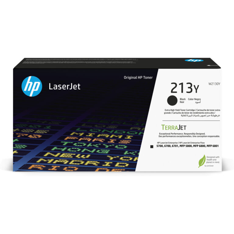 HP 213Y Extra High Yield Black Original LaserJet Toner Cartridge