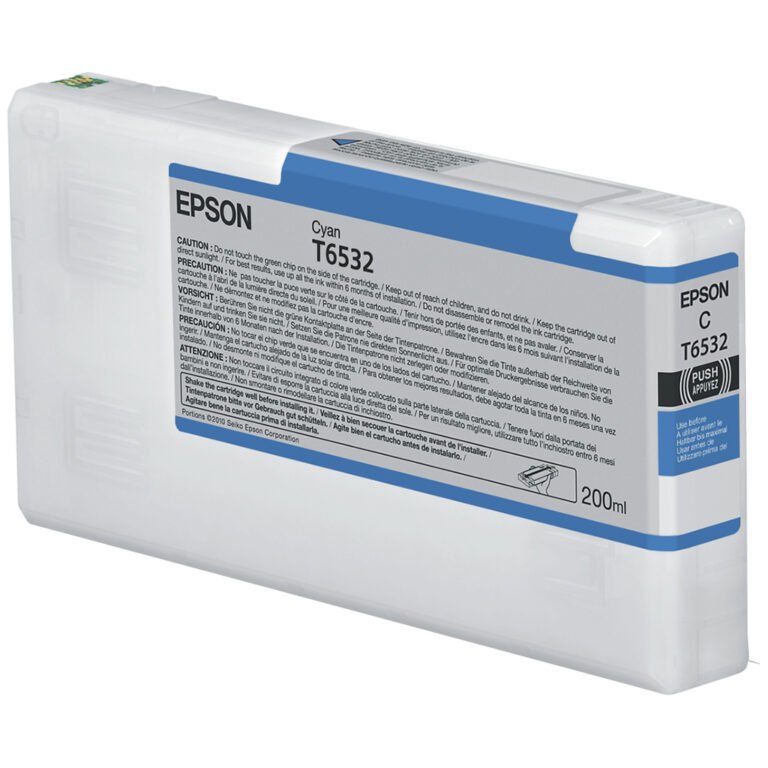 Epson T6532 Cyan Ink Cartridge (200ml)