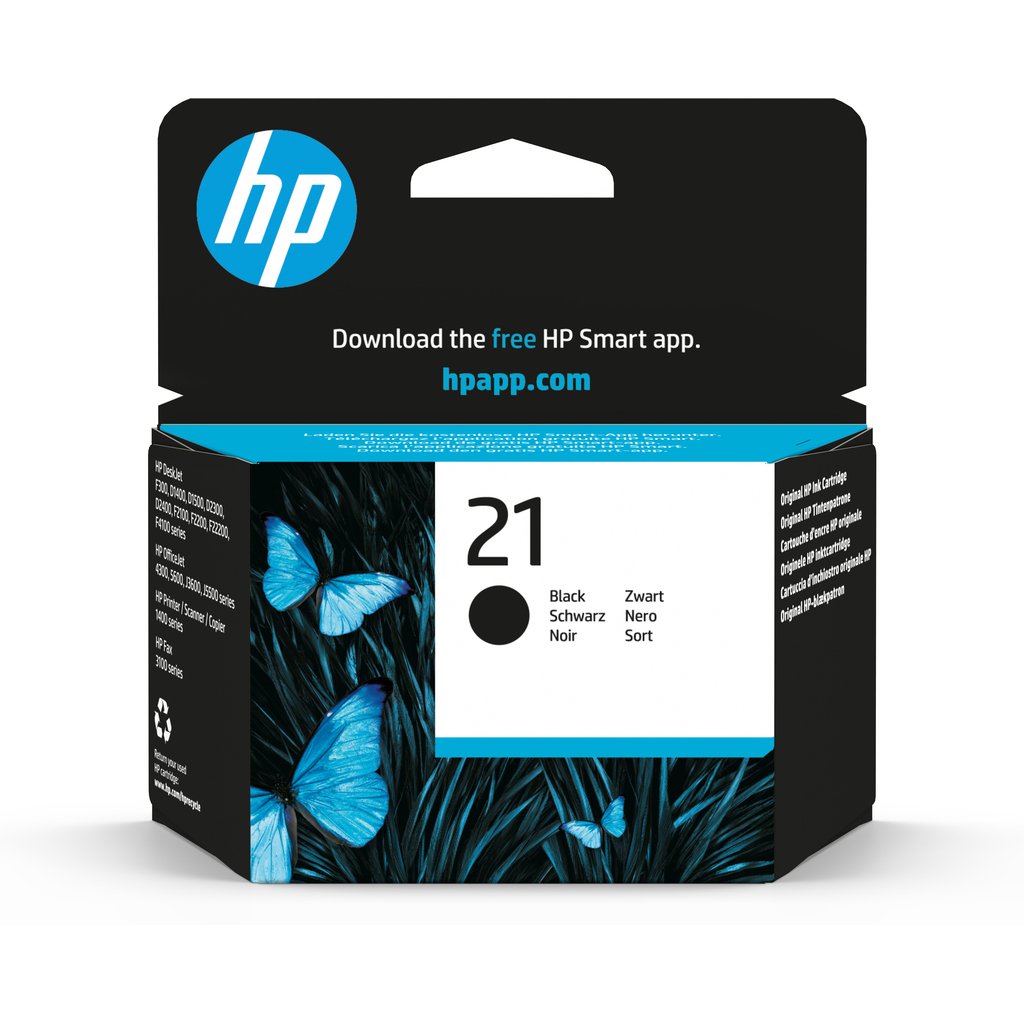 HP 21 Black Original Ink Cartridge