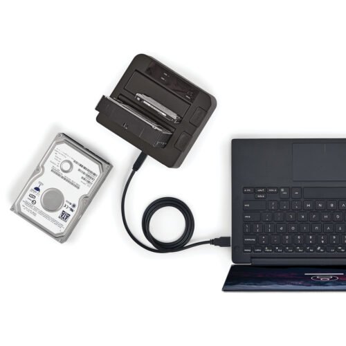 StarTech.com Dual-Bay USB 3.2 Gen 2 to SATA Hard Drive Docking Station, USB 10Gbps Hard Drive Dock, External 2.5/3.5" SATA I/II - Image 5