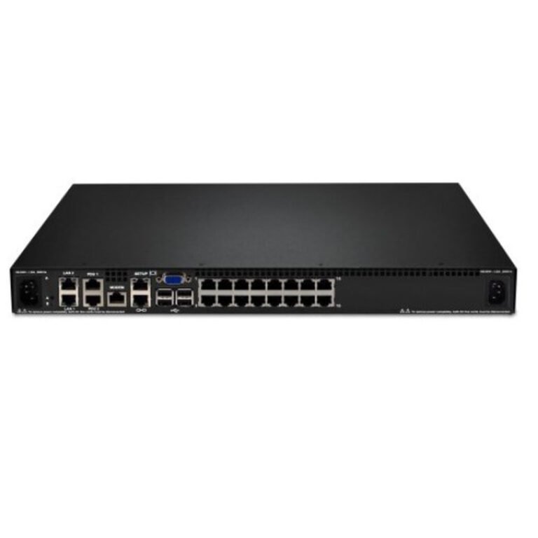 Lenovo 1754D1X KVM switch Rack mounting Black