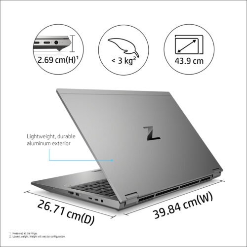 HP ZBook Fury 17 G7 Intel® Core™ i7 i7-10750H Mobile workstation 43.9 cm (17.3") Full HD 16 GB DDR4-SDRAM 1.51 TB SS - Image 11