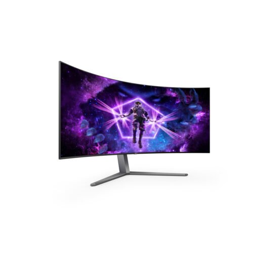 AOC AGON PRO AG456UCZD LED display 114.3 cm (45") 3440 x 1440 pixels Wide Quad HD OLED Black - Image 6