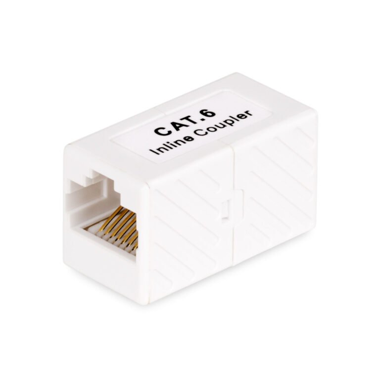 StarTech.com RJ45 Coupler 5-Pack, Inline Cat6 Coupler, Female to Female (F/F) T568 Connector, Unshielded Ethernet Cable Extensi