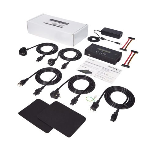 StarTech.com 1:1 Standalone Hard Drive Duplicator and Eraser, SAS and SATA HDD/SSD Cloner/Copier, Hard Drive Duplicator and San - Image 11
