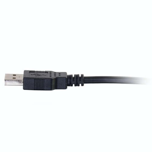 C2G 2m USB 2.0 A Male to A Male Cable - Black (6.6 ft) - Image 3