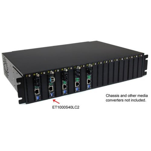 StarTech.com 1000 Mbps Gigabit Single Mode Fiber Media Converter LC 40 km - Image 7