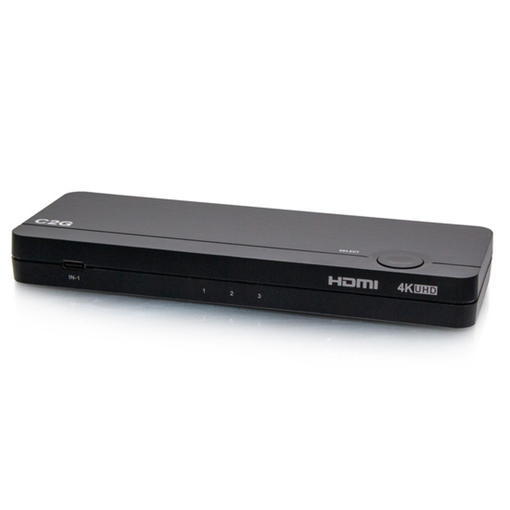C2G USB-C®/HDMI® 3-Input Combo to HDMI 1-Output KVM with Power Delivery - 4K 60Hz - Image 3