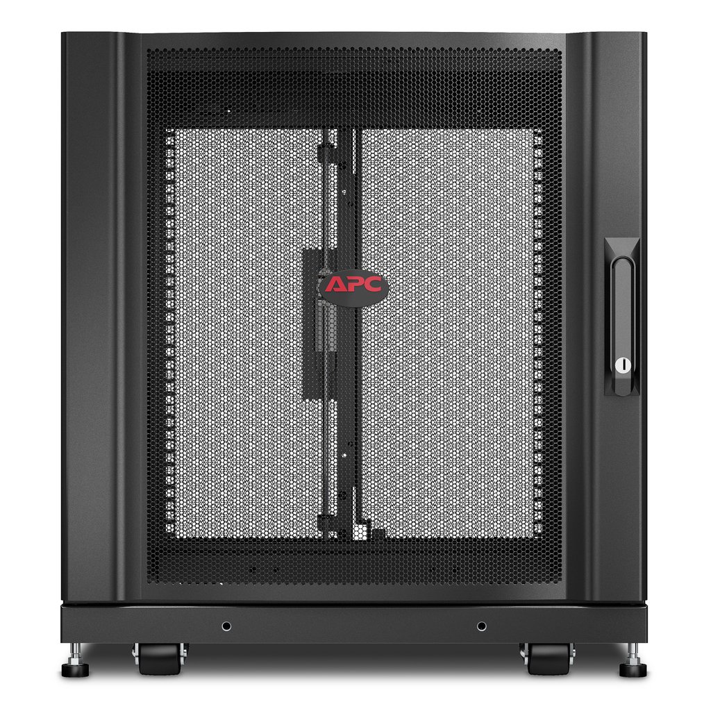 APC NetShelter SX, Server Rack Enclosure, 12U, Black, 658H x 600W x 1070D mm - Image 7