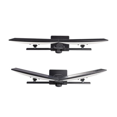 StarTech.com Crossbar Dual Monitor Desk Stand For Double 27-inch Screens, VESA Mount 75x75/100x100, Toolless Height Adjustment, - Image 4