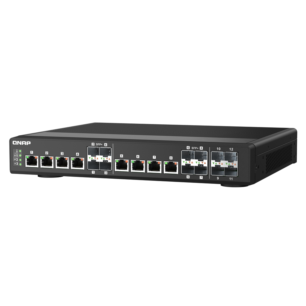 QNAP QSW-IM1200-8C network switch Managed L2 Black - Image 5