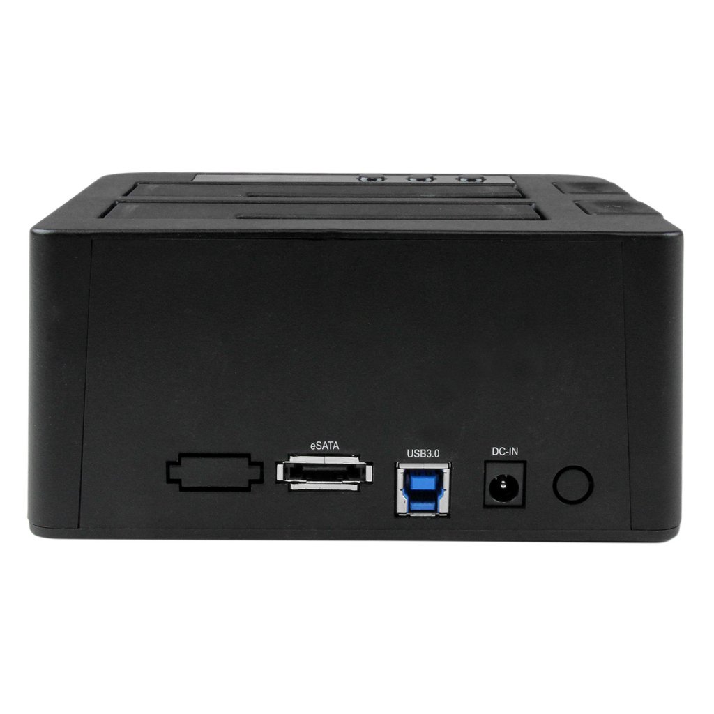 StarTech.com Dual Bay Hard Drive Duplicator, Standalone USB 3.0 (5 Gbps) / eSATA to 2.5/3.5" SATA III HDD/SSD Cloner/Copier, Ha - Image 4