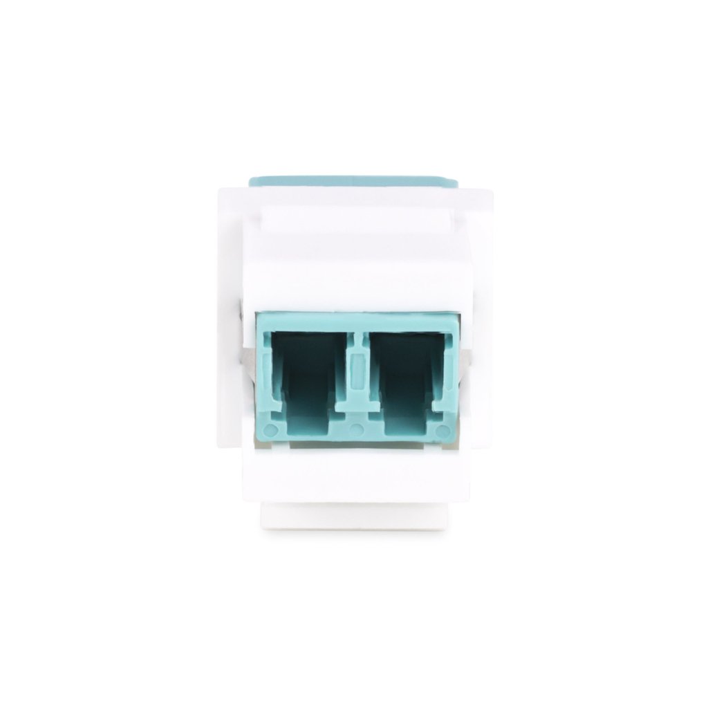 StarTech.com LC to LC Coupler, LC Fiber Coupler, LC/UPC Keystone Jack, Duplex Fiber Optic LC Keystone Coupler for Patch Panel - Image 4