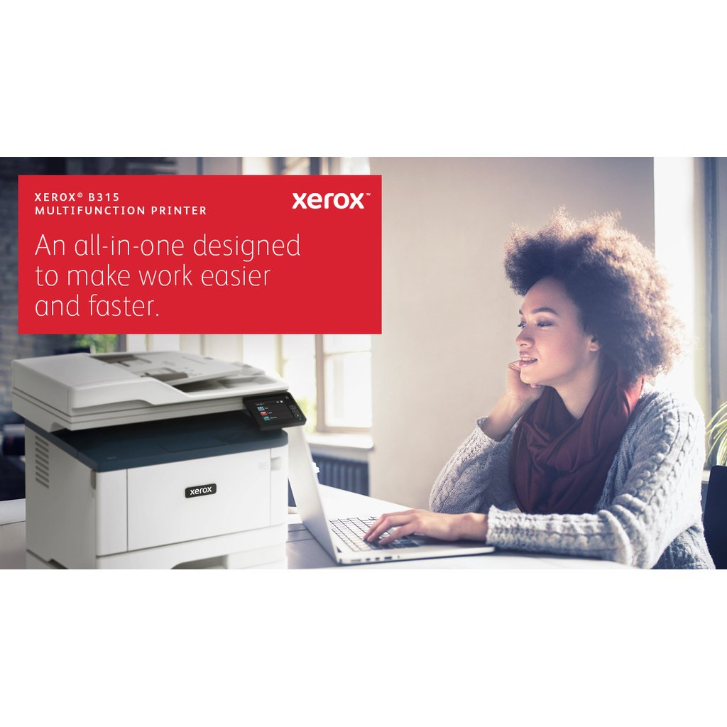 Xerox B315 A4 40ppm Wireless Duplex Copy/Print/Scan/Fax PS3 PCL5e/6 2 Trays 350 Sheets UK - Image 18