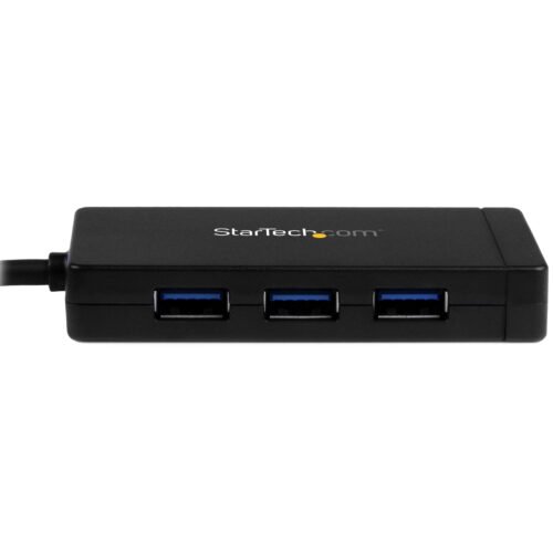 StarTech.com 3-Port USB 3.0 Hub plus Gigabit Ethernet - USB-C - Includes Power Adapter~3-Port USB-C Hub with Gigabit Ethernet - - Image 5