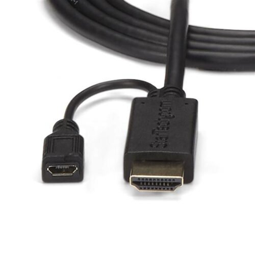 StarTech.com 10 ft HDMI to VGA Active Converter Cable - HDMI to VGA Adapter - 1920x1200 or 1080p - Image 2