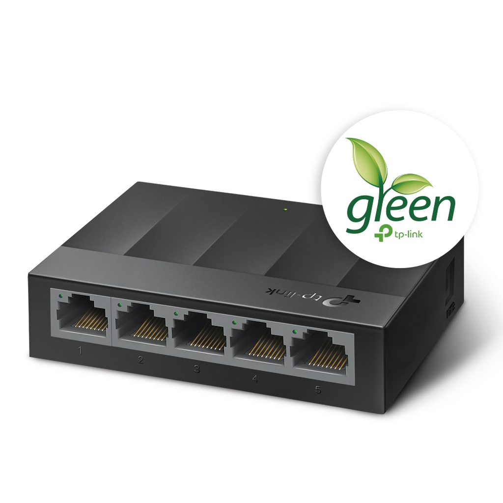 TP-Link LS1005G network switch Unmanaged Gigabit Ethernet (10/100/1000) Black - Image 2