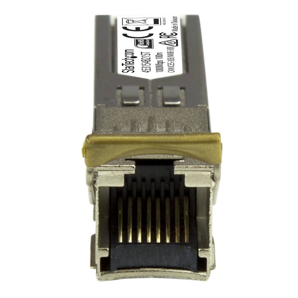 StarTech.com Gigabit Copper RJ45 SFP Transceiver Module - HP 453154-B21 Compatible~HPE 453154-B21 Compatible SFP Module - 1000B - Image 3