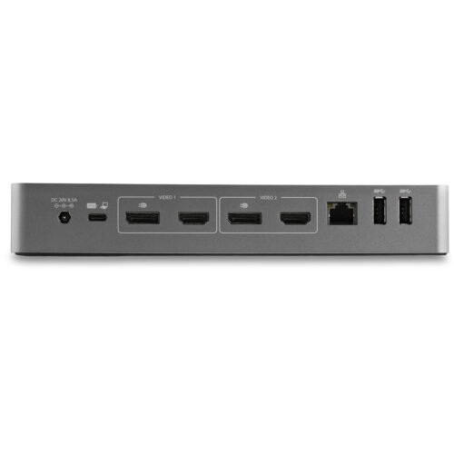 StarTech.com Universal Laptop Docking Station, Hybrid USB-C & USB-A Dock, Dual 4K DP & HDMI, 100W PD, Mac / Windows / Chrome OS - Image 5