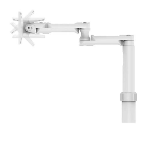 Compulocks iPad mini 8.3" Space Enclosure Medical Rolling Cart Extended White - Image 5