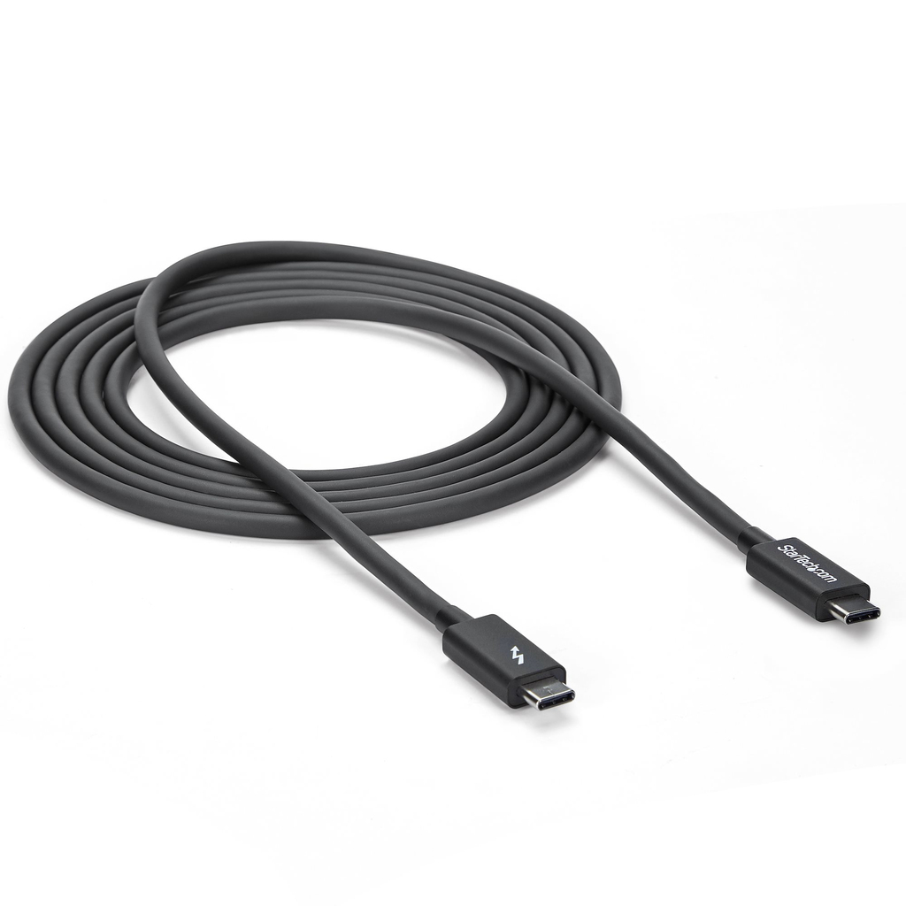 StarTech.com 2m Thunderbolt 3 (20Gbps) USB-C Cable - Thunderbolt, USB, and DisplayPort Compatible - Image 5