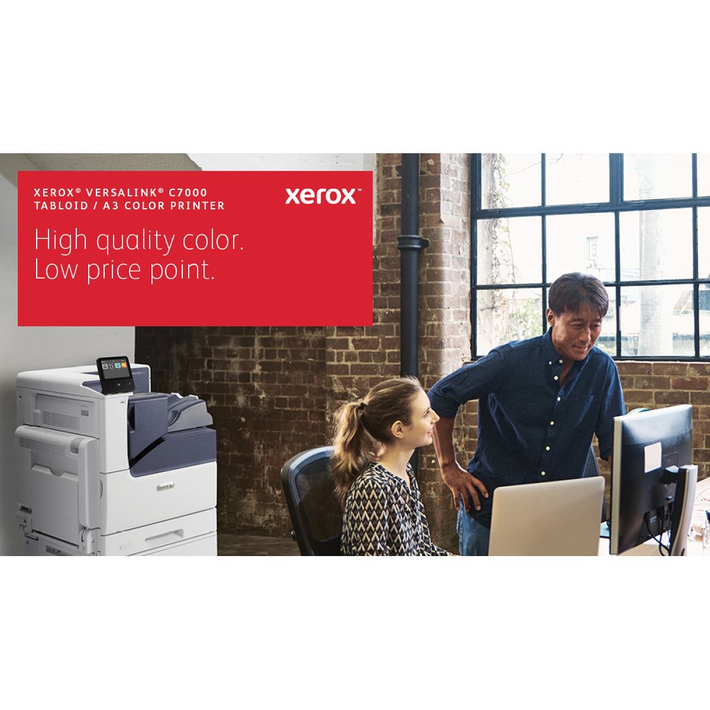 Xerox VersaLink C7000 A3 35/35 ppm Duplex Printer Adobe PS3 PCL5e/6 2 Trays Total 620 sheets - Image 41