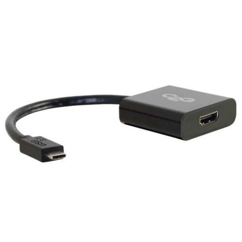 C2G USB 3.1 USB C to HDMI Audio/Video Adapter - USB Type C to HDMI Black - Image 2