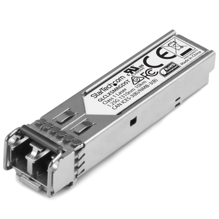 StarTech.com Cisco GLC-LX-SM-RGD Compatible SFP Transceiver Module - 1000BASE-LX~Cisco GLC-LX-SM-RGD Compatible SFP Module - 10