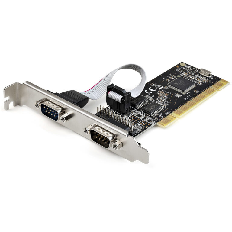 StarTech.com PCI Serial Parallel Combo Card with Dual Serial RS232 Ports (DB9) & 1x Parallel LPT Port (DB25) - PCI Combo Adapte