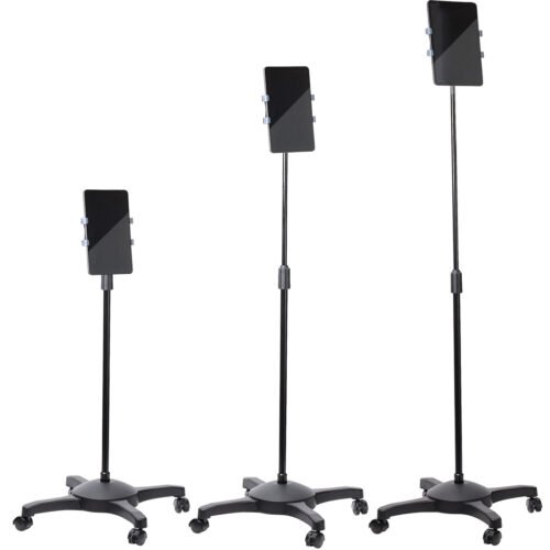 StarTech.com Mobile Tablet Stand with Lockable Wheels - Height Adjustable Cart - Universal Rolling Floor Stand for Tablets from - Image 11