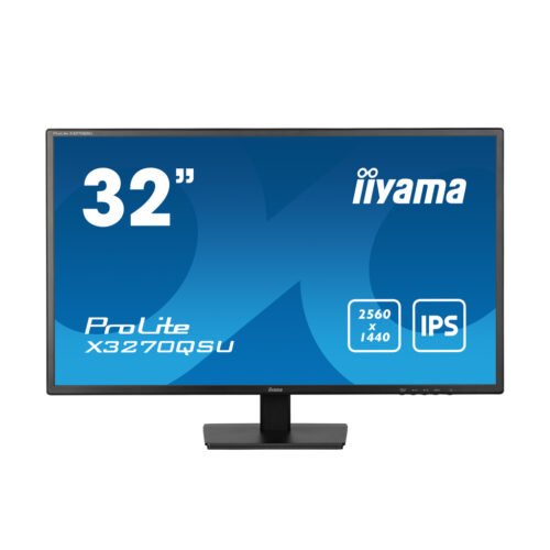 iiyama ProLite 32” IPS Panel Technology monitor featuring WQHD resolution - Image 2