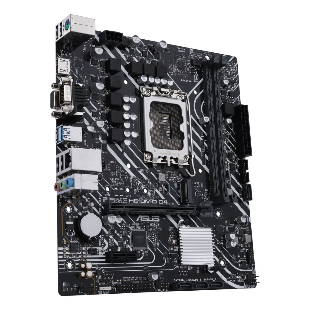 ASUS PRIME H610M-D D4 Intel H610 LGA 1700 micro ATX - Image 4