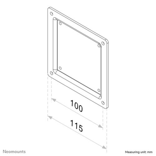Neomounts FPMA-VESA100 VESA-adapter 10-30" - Image 2