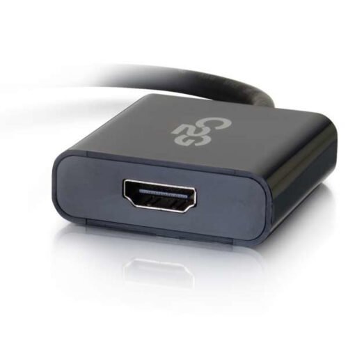 C2G Mini DisplayPort to HDMI Active Adapter Converter 4K UHD - Black - Image 3