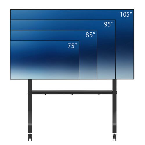 Neomounts FL50-575BL1 TV trolley 65-110" - fast installation - TÜV - Image 3
