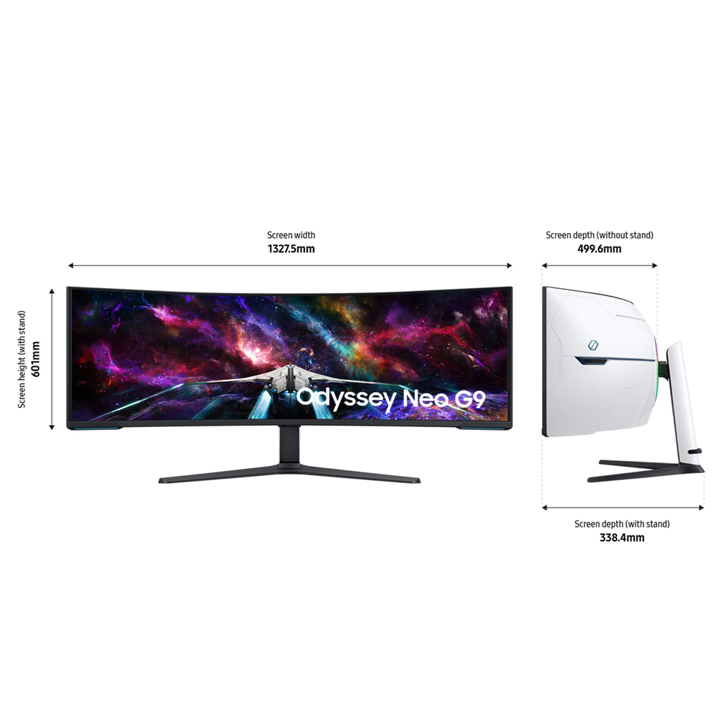 Samsung 57" G95NC Odyssey Neo G9 240Hz Dual UHD Monitor - Image 6