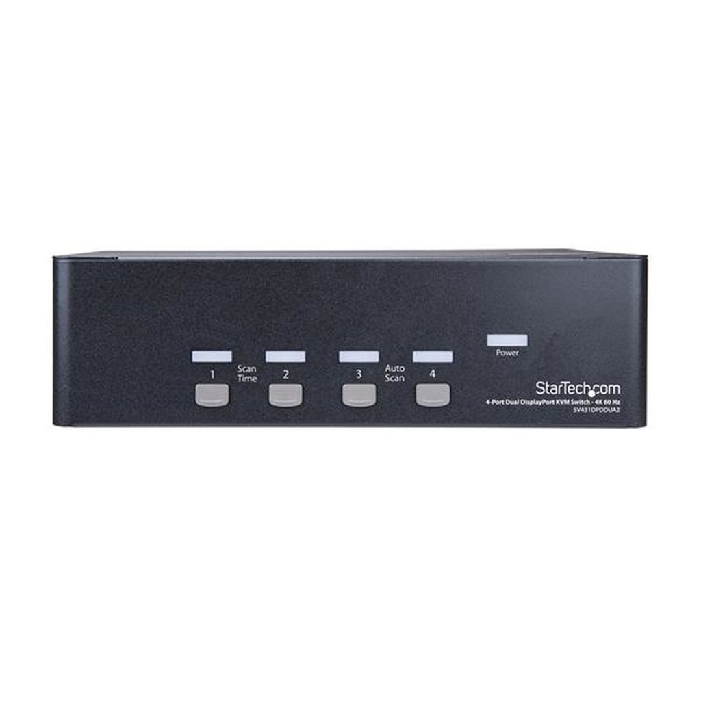 StarTech.com 4-Port Dual DisplayPort KVM Switch - 4K 60Hz - Image 3