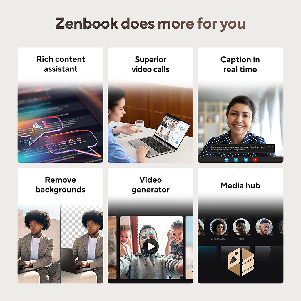 ASUS Zenbook S 16 UM5606WA-RJ090W Copilot+ PC AMD Ryzen AI 9 365 Laptop 40.6 cm (16") Touchscreen 3K 24 GB LPDDR5x-SDRAM 1 TB S - Image 3