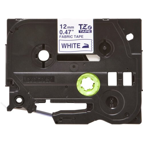 Brother TZE-FA3 label-making tape Blue on white - Image 3
