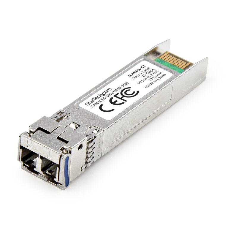 StarTech.com HPE JL486A Compatible SFP28 Module, 25GBase-LR, 25Gbps Single Mode Fiber (SMF), 10km (6.2mi), LC Connector, 1310nm