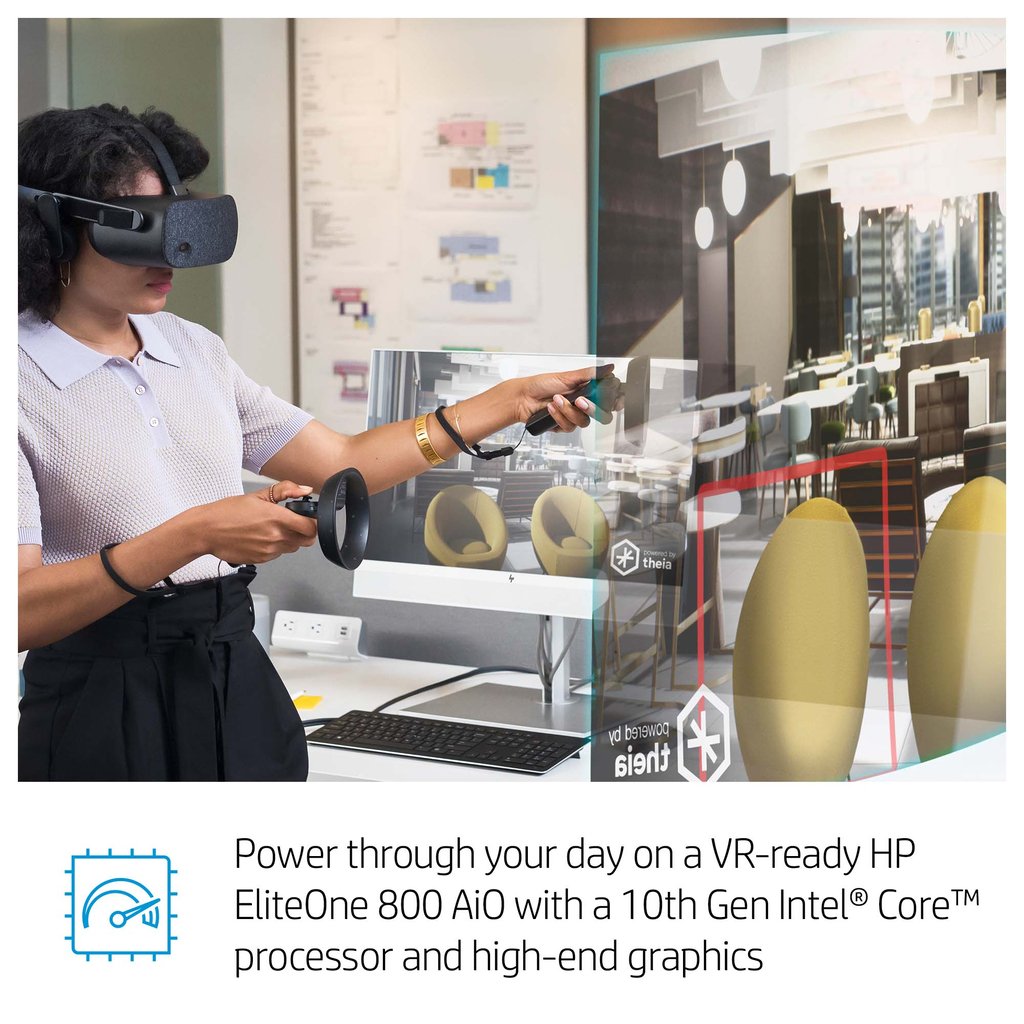 HP EliteOne 800 G6 24inch Intel® Core™ i5 i5-10500 60.5 cm (23.8") 1920 x 1080 pixels Touchscreen All-in-One PC 8 GB - Image 28