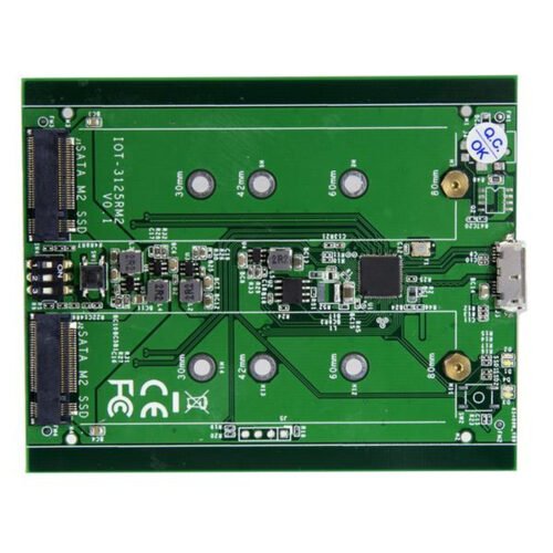 StarTech.com Dual-Slot Drive Enclosure for M.2 SATA SSDs - USB 3.1 (10Gbps) - RAID - Image 3
