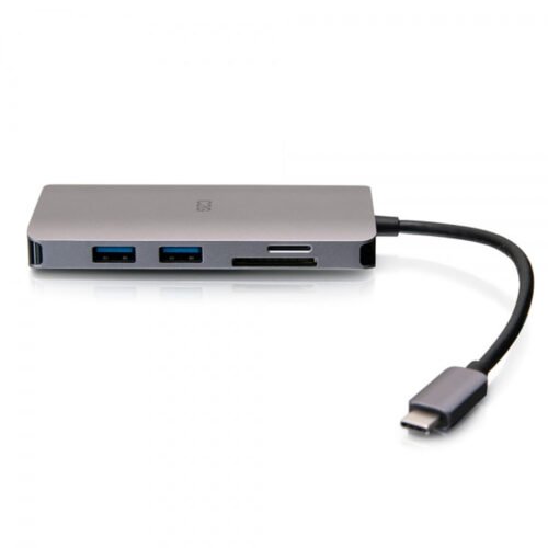 C2G USB-C 8-in-1 Mini Dock with HDMI, 2x USB-A, Ethernet, SD Card Reader, and USB-C Power Delivery up to 100W - 4K 30Hz - Image 8