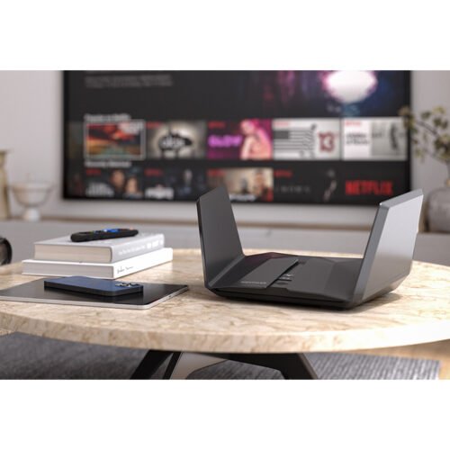 NETGEAR Nighthawk RAXE500 wireless router Gigabit Ethernet Tri-band (2.4 GHz / 5 GHz / 6 GHz) Black - Image 11