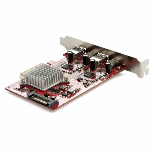StarTech.com 4-Port USB PCIe Card - 10Gbps USB PCI Express Expansion Card w/ 2 Controllers - 2x USB-C & 2x USB-A ports (USB 3.2 - Image 6