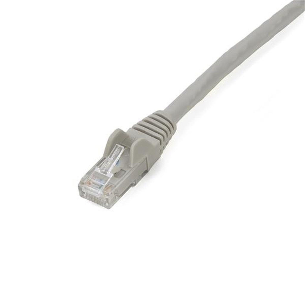 StarTech.com 2m CAT6 Ethernet Cable - Grey CAT 6 Gigabit Ethernet Wire -650MHz 100W PoE RJ45 UTP Network/Patch Cord Snagless w/ - Image 6