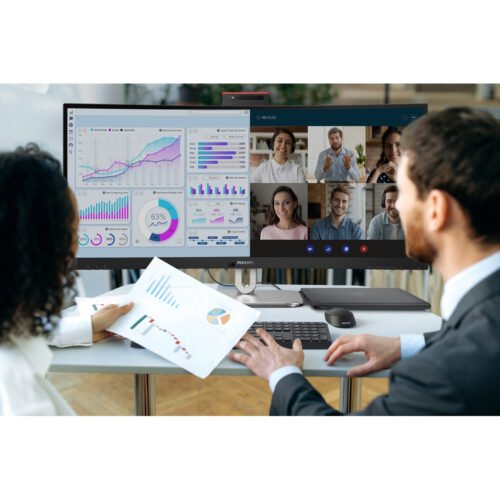 Philips 6000 series 34B2U6603CH/00 computer monitor 86.4 cm (34") 3440 x 1440 pixels Wide Quad HD LCD Grey - Image 2