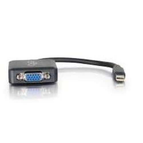C2G 20cm Mini DisplayPort to VGA Adapter - Thunderbolt to VGA Converter M/F - Black - Image 5